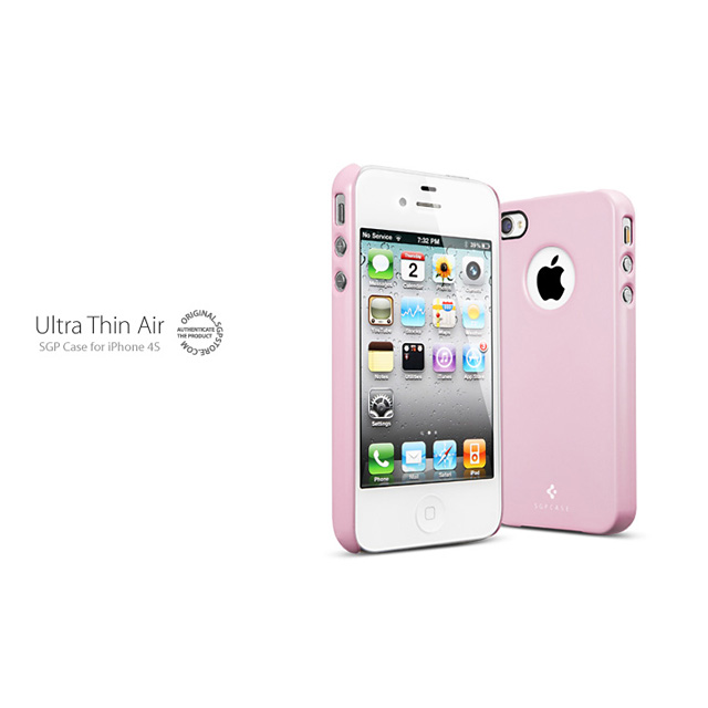 【iPhone4S/4 ケース】SGP Case Ultra Thin Air Pastel Series [Sherbet Pink]goods_nameサブ画像