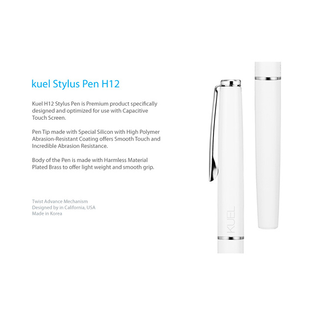 kuel H12 Stylus pen [White]goods_nameサブ画像