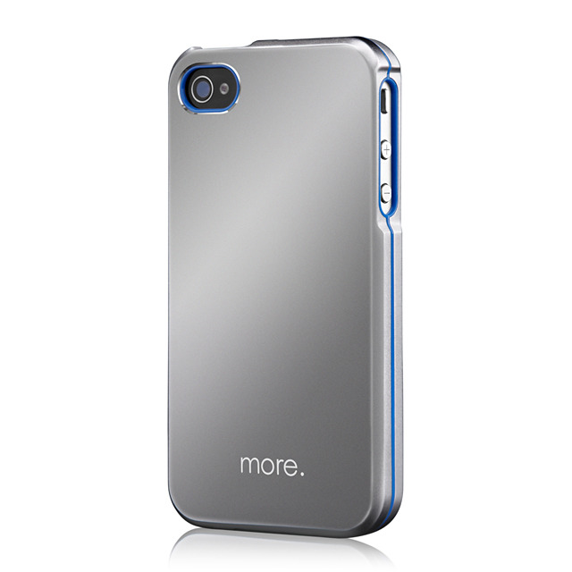 Armor Metal Hybrid Case for iPhone 4/4S Aluminium?Blue