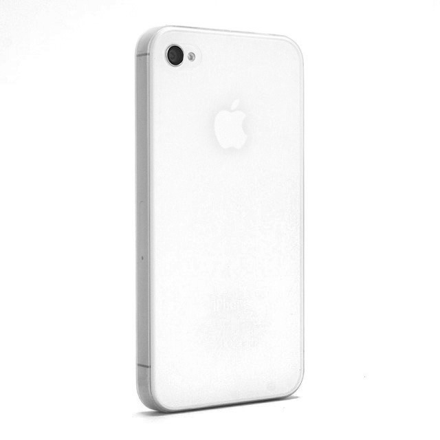 【iPhone4S/4 ケース】Skinny Fit Case for iPhone4S/4(ホワイト)