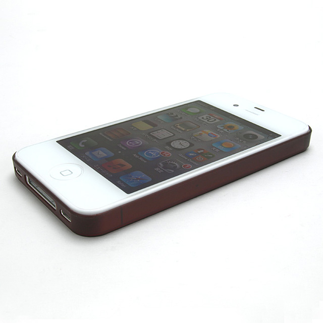 【iPhone4S/4 ケース】Skinny Fit Case for iPhone4S/4(チョコブラウン)goods_nameサブ画像