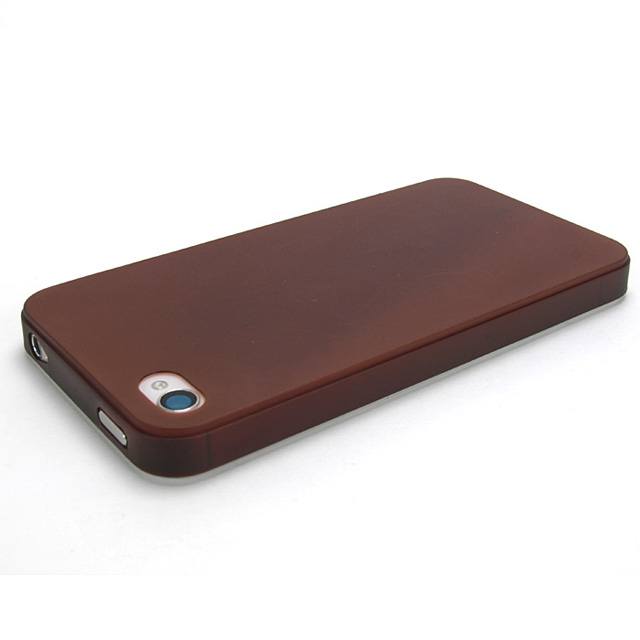 【iPhone4S/4 ケース】Skinny Fit Case for iPhone4S/4(チョコブラウン)goods_nameサブ画像