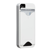 iPhone 4S/4 兼用 カードホルダー付ハードケース ID...