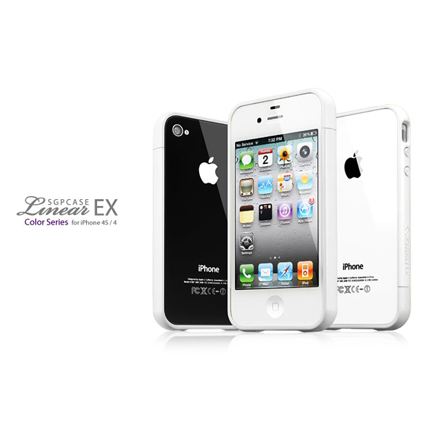 【iPhone4S/4 ケース】SGP Case Linear EX Color Series [Infinity White]goods_nameサブ画像