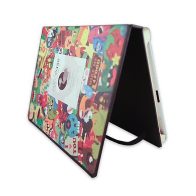 【iPad(第3世代/第4世代) iPad2 ケース】DoDocase モレスキン風 Chirply Random Monsters IP981014