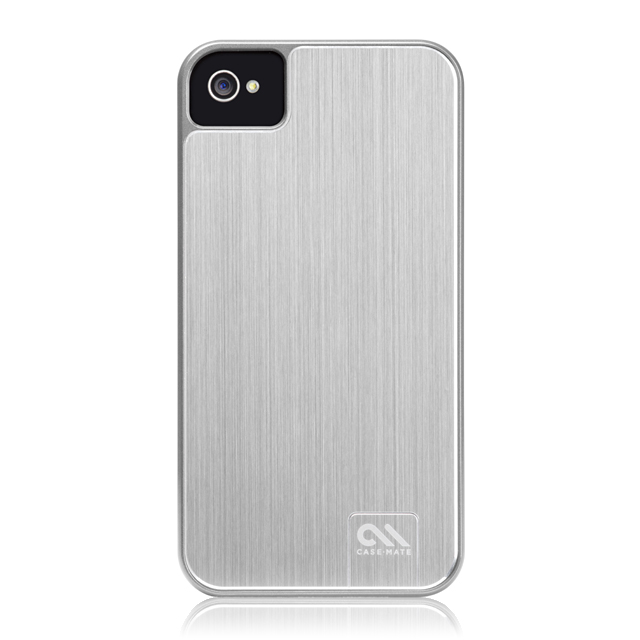 Case-Mate iPhone 4S / 4 Barely There Case Brushed Aluminum, Platinumgoods_nameサブ画像