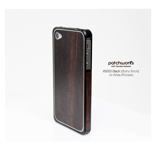 Alloy X Wood Bumper for iPhone 4/4S - Black×Ebonygoods_nameサブ画像