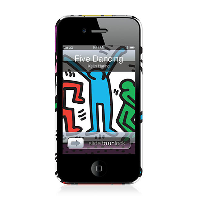 【iPhone4S/4 ケース】GELASKINS Hardcase Five Dancing Figuresサブ画像