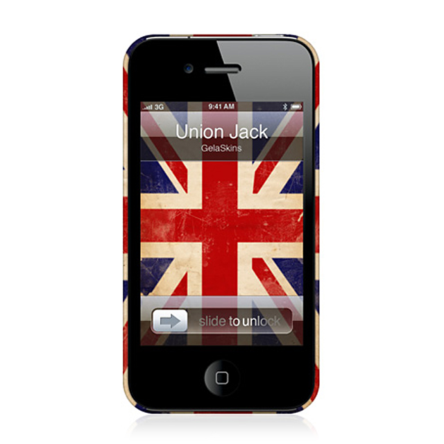 【iPhone4S/4 ケース】GELASKINS Hardcase UNION JACKサブ画像