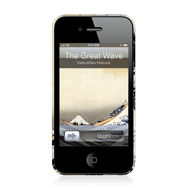 【iPhone4S/4 ケース】GELASKINS Hardcase The Great Wavegoods_nameサブ画像