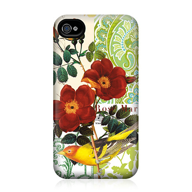 【iPhone4S/4 ケース】GELASKINS Hardcase Rose Collage