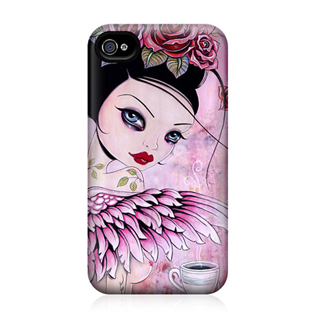 【iPhone4S/4 ケース】GELASKINS Hardcase Coffee Angele