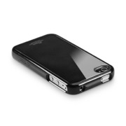 【iPhone4S/4 ケース】SGP Case Linear Color Series [Soul Black]