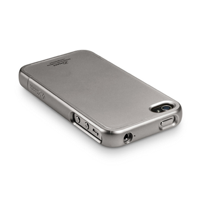 【iPhone4S/4 ケース】SGP Case Linear Color Series [Gun Metal]