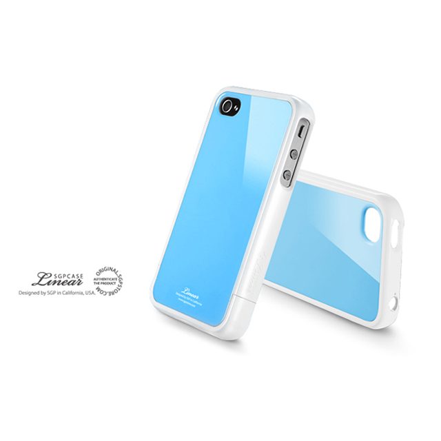 【iPhone4S/4 ケース】SGP Case Linear Color Series [Tender Blue]goods_nameサブ画像