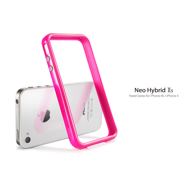 【iPhone4S/4 ケース】Neo Hybrid2S Pastel Series [Fantasia Hot Pink]goods_nameサブ画像