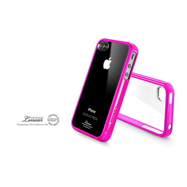 【iPhone4S/4 ケース】SGP Case Linear Crystal Series [Fantasia Hot Pink]goods_nameサブ画像