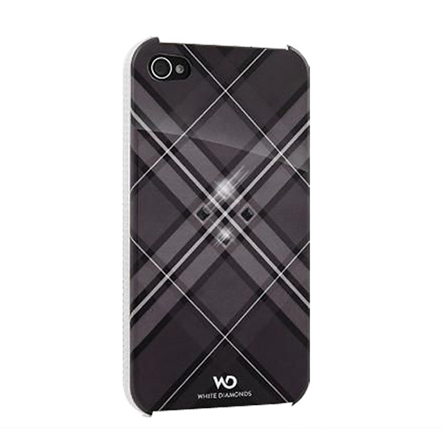 【iPhone4S/4 ケース】Grid Black