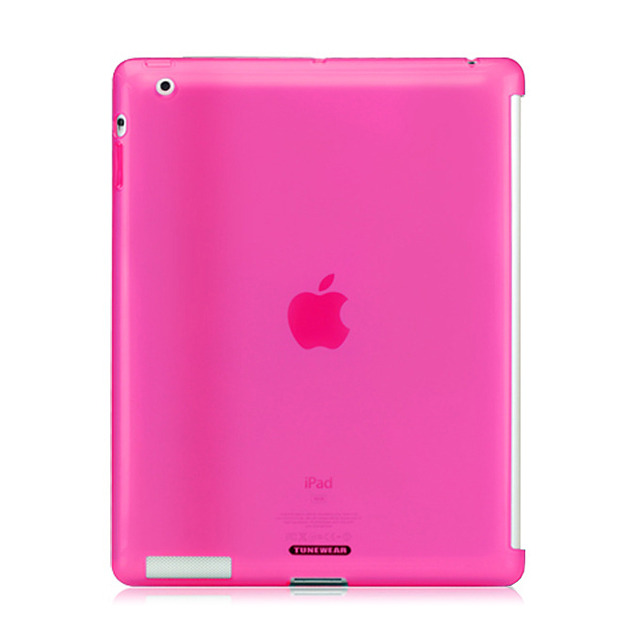 【iPad(第3世代/第4世代) iPad2 ケース】SOFTSHELL for iPad (第3世代)/iPad 2 fits Smart Cover ピンク