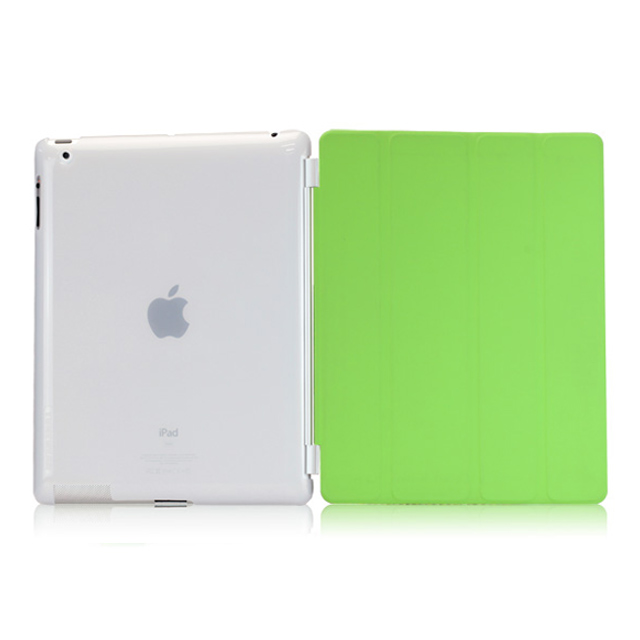 【iPad(第3世代/第4世代) iPad2 ケース】eggshell for iPad (第3世代)/iPad 2 fits Smart Cover クリアサブ画像