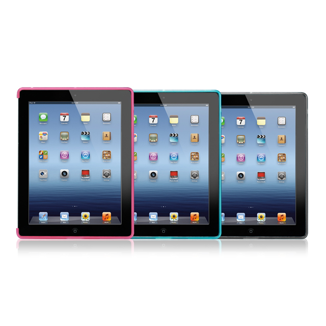 【iPad(第3世代/第4世代) iPad2 ケース】SOFTSHELL for iPad (第3世代)/iPad 2 fits Smart Cover ピンクサブ画像