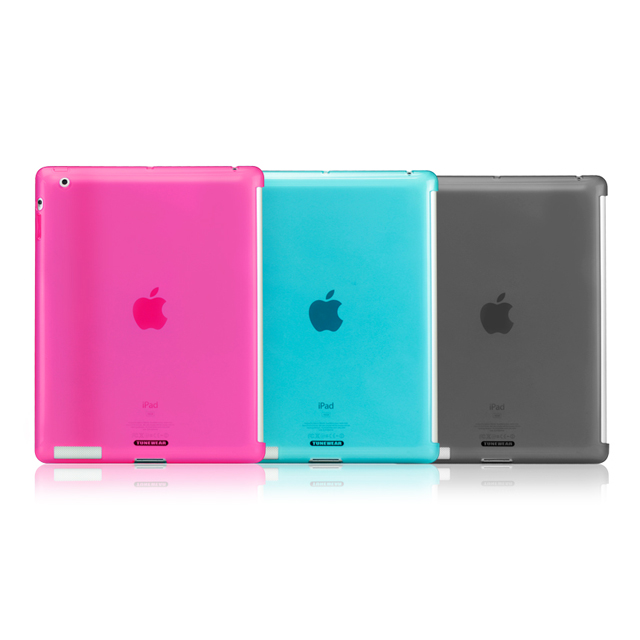 【iPad(第3世代/第4世代) iPad2 ケース】SOFTSHELL for iPad (第3世代)/iPad 2 fits Smart Cover ピンクサブ画像