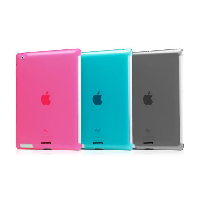 【iPad(第3世代/第4世代) iPad2 ケース】SOFTSHELL for iPad (第3世代)/iPad 2 fits Smart Cover ピンクサブ画像