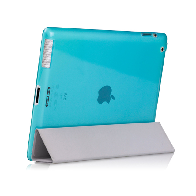 【iPad(第3世代/第4世代) iPad2 ケース】SOFTSHELL for iPad (第3世代)/iPad 2 fits Smart Cover ピンクサブ画像