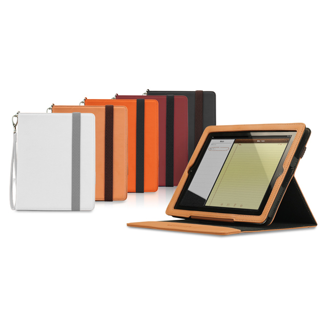 【iPad(第3世代) iPad2 ケース】TUNEFOLIO for iPad (第3世代)/iPad 2 キャメルgoods_nameサブ画像