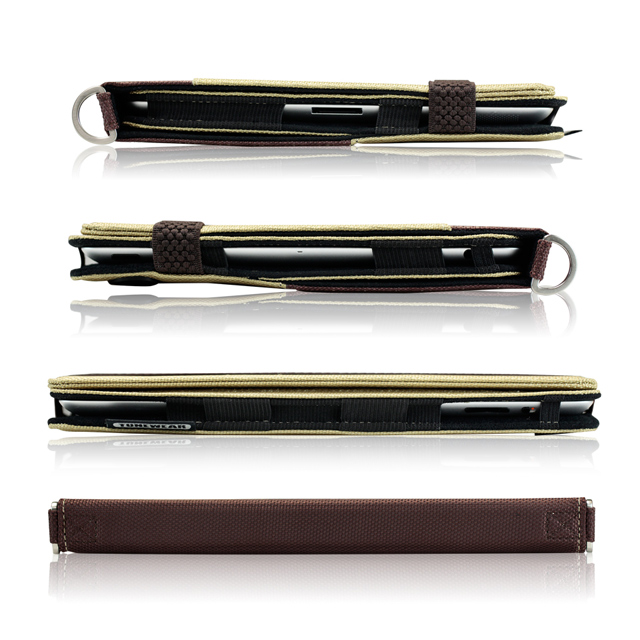 【iPad(第3世代/第4世代) iPad2 ケース】TUNEFOLIO URBAN for iPad (第3世代)/iPad 2 Brown/Blackgoods_nameサブ画像