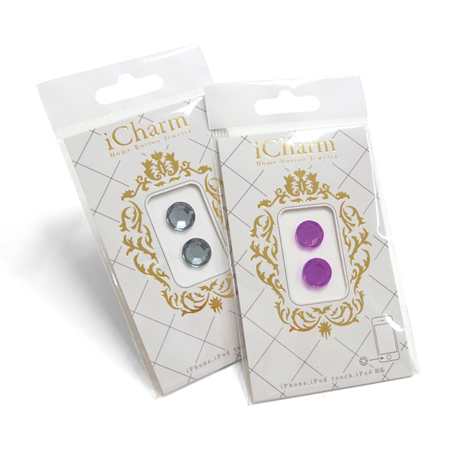 iCharm Home Button Accessory (Clear)サブ画像