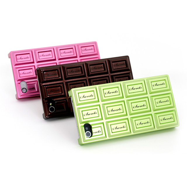 SweetsCase for iPhone4/4S ”Chocolate Hard”(Green)サブ画像