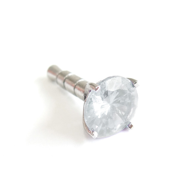 iCharm EarphoneJackAccessory ”Jewelry”(Clear)