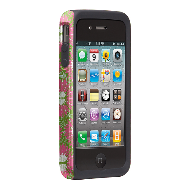 Case-Mate iPhone 4S / 4 Hybrid Tough Case, ”I Make My Case” Hara Pila Garden / Hollhiサブ画像