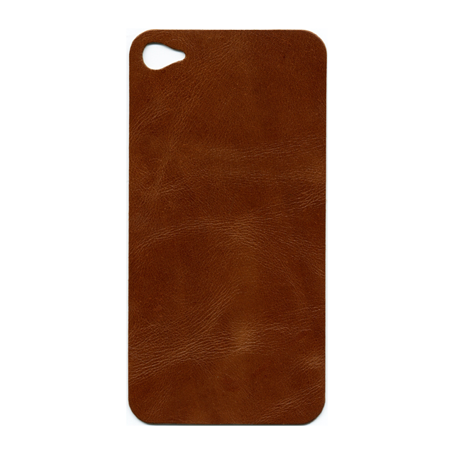 【iPhone4S/4 ケース】BADSMAKESGOODS レザーカバー (Brown) goods_nameサブ画像