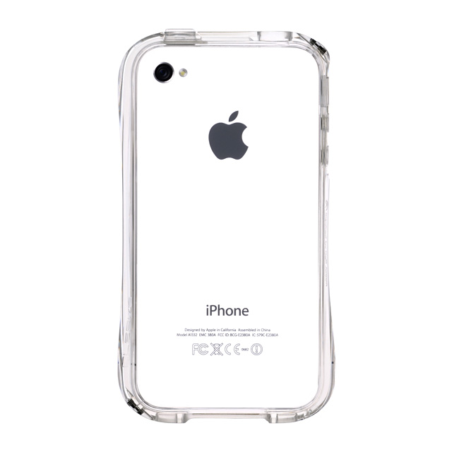 【iPhone4S/4 ケース】CLEAVE iPhone Crystal Bumper CLEAR CRYSTALサブ画像