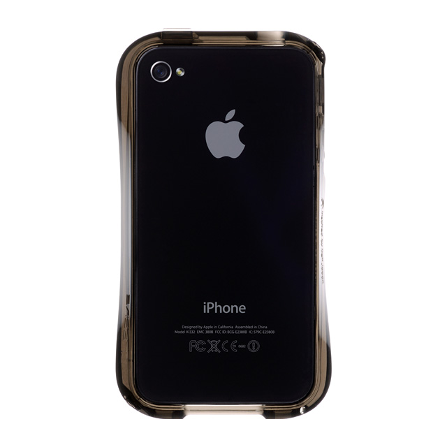 【iPhone4S/4 ケース】CLEAVE iPhone Crystal Bumper DARK SIDE BLACKgoods_nameサブ画像