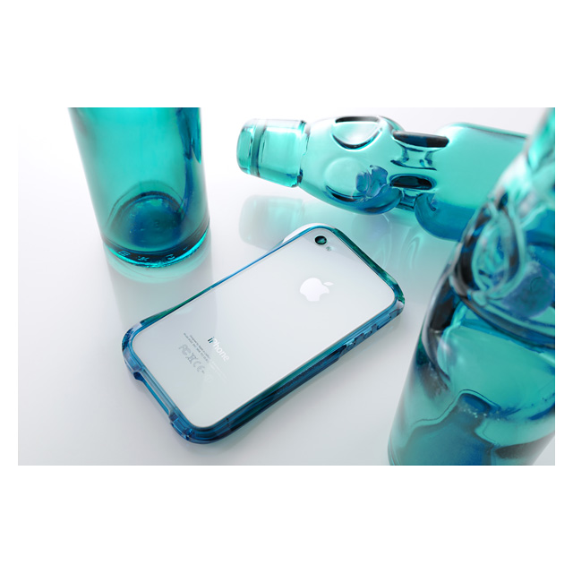 【iPhone4S/4 ケース】CLEAVE iPhone Crystal Bumper EMERALD CRYSTALサブ画像