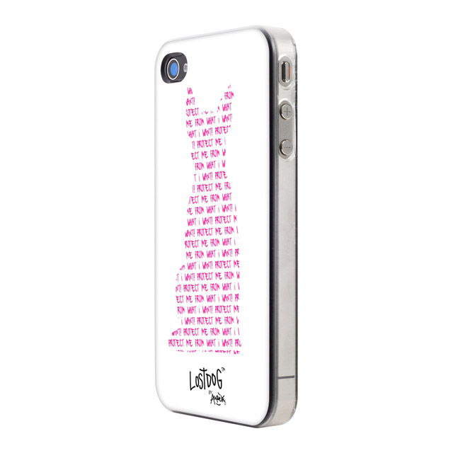 【iPhone ケース】iPhone4/4S用リサイクル保護PCケース/Protect me(ピンクドック)goods_nameサブ画像