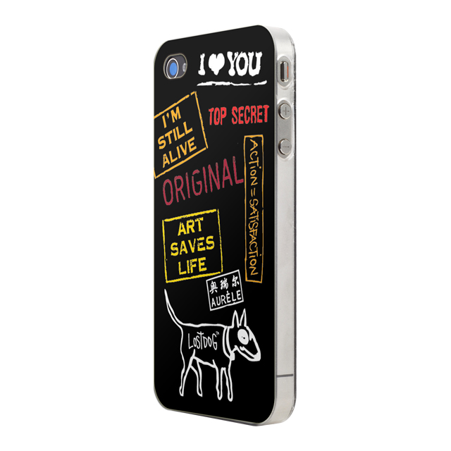 【iPhone ケース】iPhone4/4S用リサイクル保護PCケース/Top Secret(ブラックスタンプ)goods_nameサブ画像