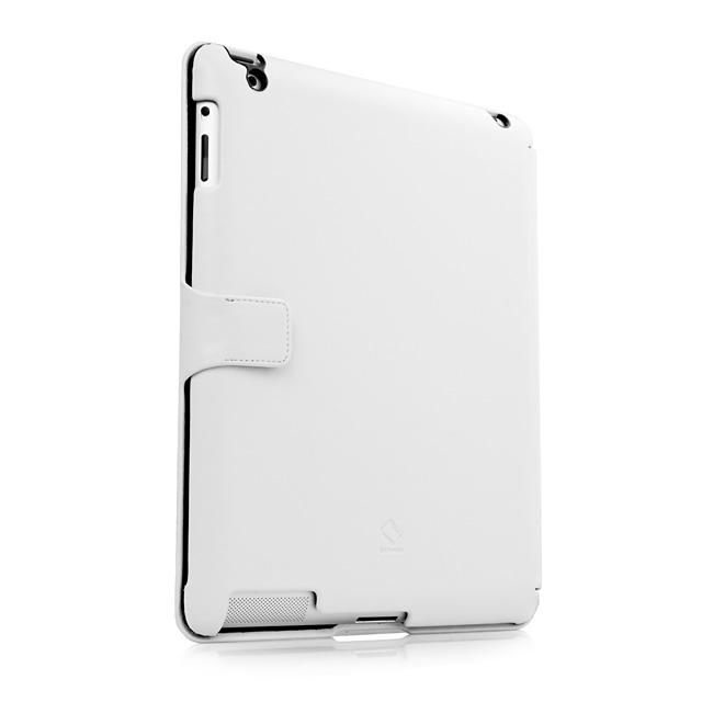 【iPad(第3世代/第4世代) iPad2 ケース】Capparel Case Forme White / Blackサブ画像