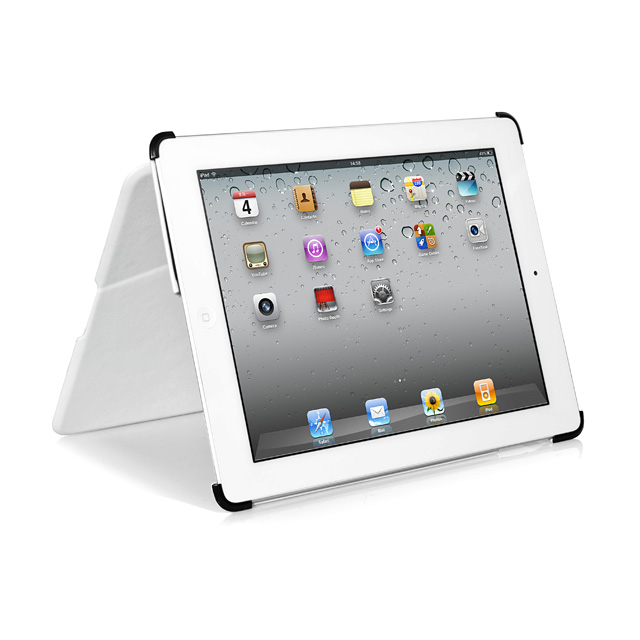 【iPad(第3世代/第4世代) iPad2 ケース】Capparel Case Forme White / Blackgoods_nameサブ画像