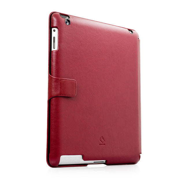 【iPad(第3世代/第4世代) iPad2 ケース】Capparel Case Forme Red / Blackサブ画像