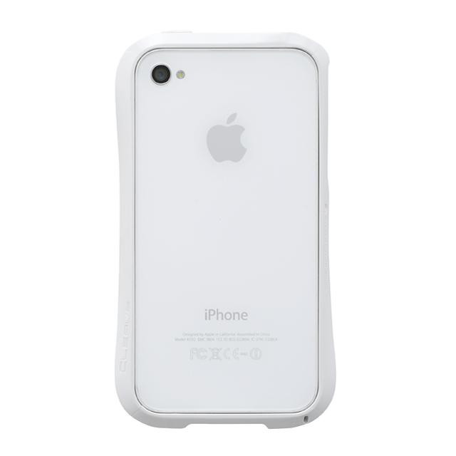 【iPhone4S/4 ケース】CLEAVE iPhone Crystal Bumper WHITE JADEサブ画像