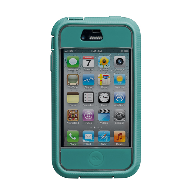 【iPhone4S/4 ケース】Case-Mate iPhone 4S / 4 Phantom Case, Emerald/Marineサブ画像