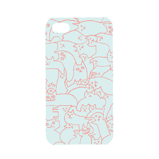 【iPhone4S/4 ケース】Phone Case NEKO PUZZLE LBL