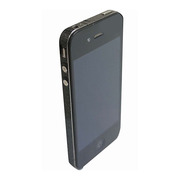 【iPhone4S/4】COLORCTORS Side Skin BLACK(ラメ)