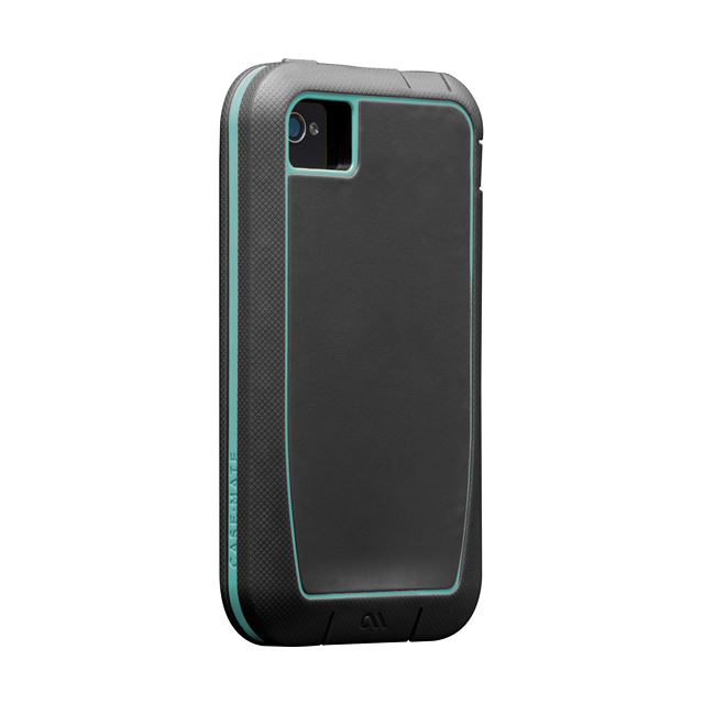 【iPhone4S/4 ケース】Case-Mate iPhone 4S / 4 Phantom Case, Cool Grey/Turquoisegoods_nameサブ画像