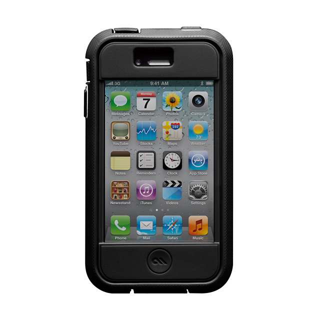 【iPhone4S/4 ケース】Case-Mate iPhone 4S / 4 Phantom Case, Black/Whitegoods_nameサブ画像