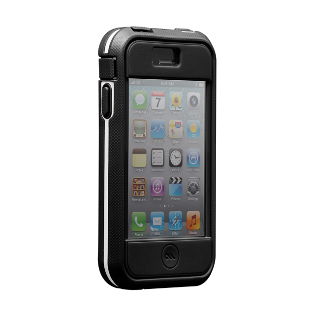 【iPhone4S/4 ケース】Case-Mate iPhone 4S / 4 Phantom Case, Black/Whitegoods_nameサブ画像